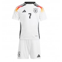 Camisa de Futebol Alemanha Kai Havertz #7 Equipamento Principal Infantil Europeu 2024 Manga Curta (+ Calças curtas)